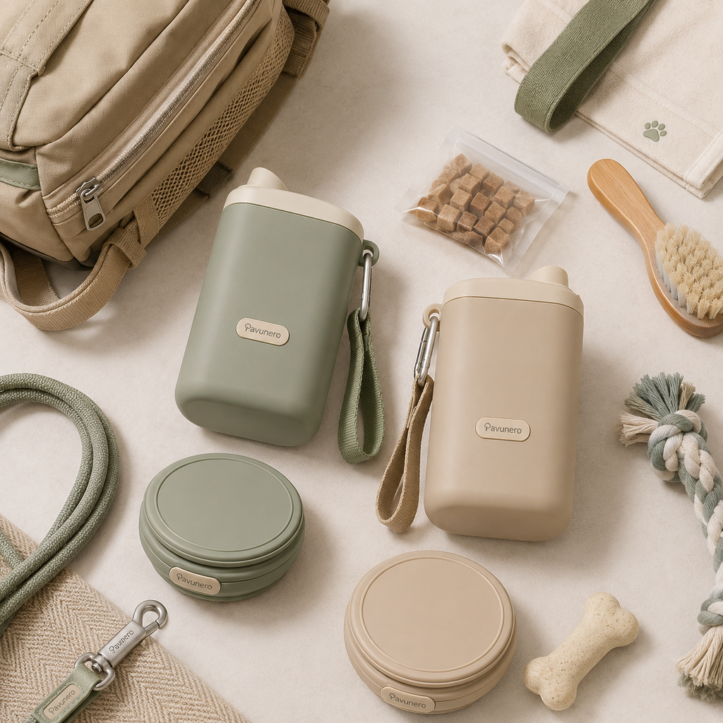 Pavunero Pack & Pour Travel Bowl Set